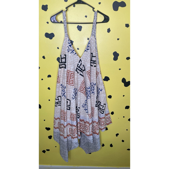 BELMA Boho Afrocentric Cotton Dress One Size NWOT Festival Artwear Style - Picture 2 of 13